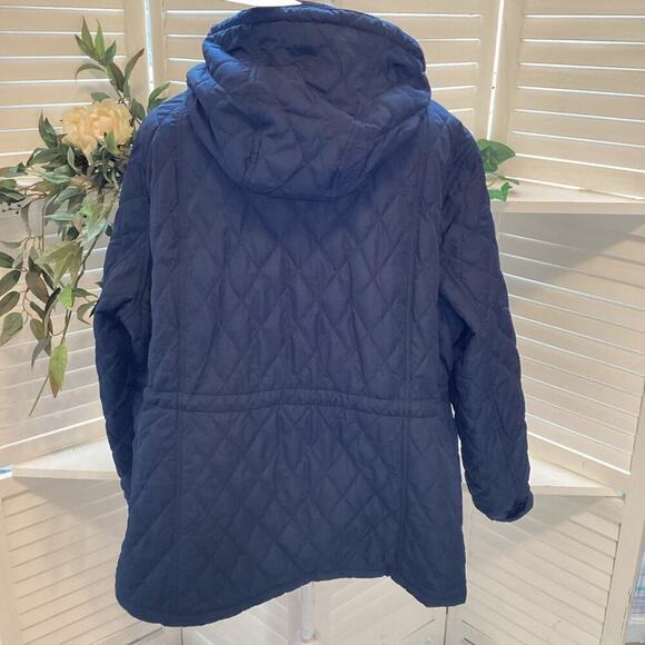 BARBOUR MILLFIRE QUILTED BLUE NEW SIZE 2X 1195 - Picture 10 of 10